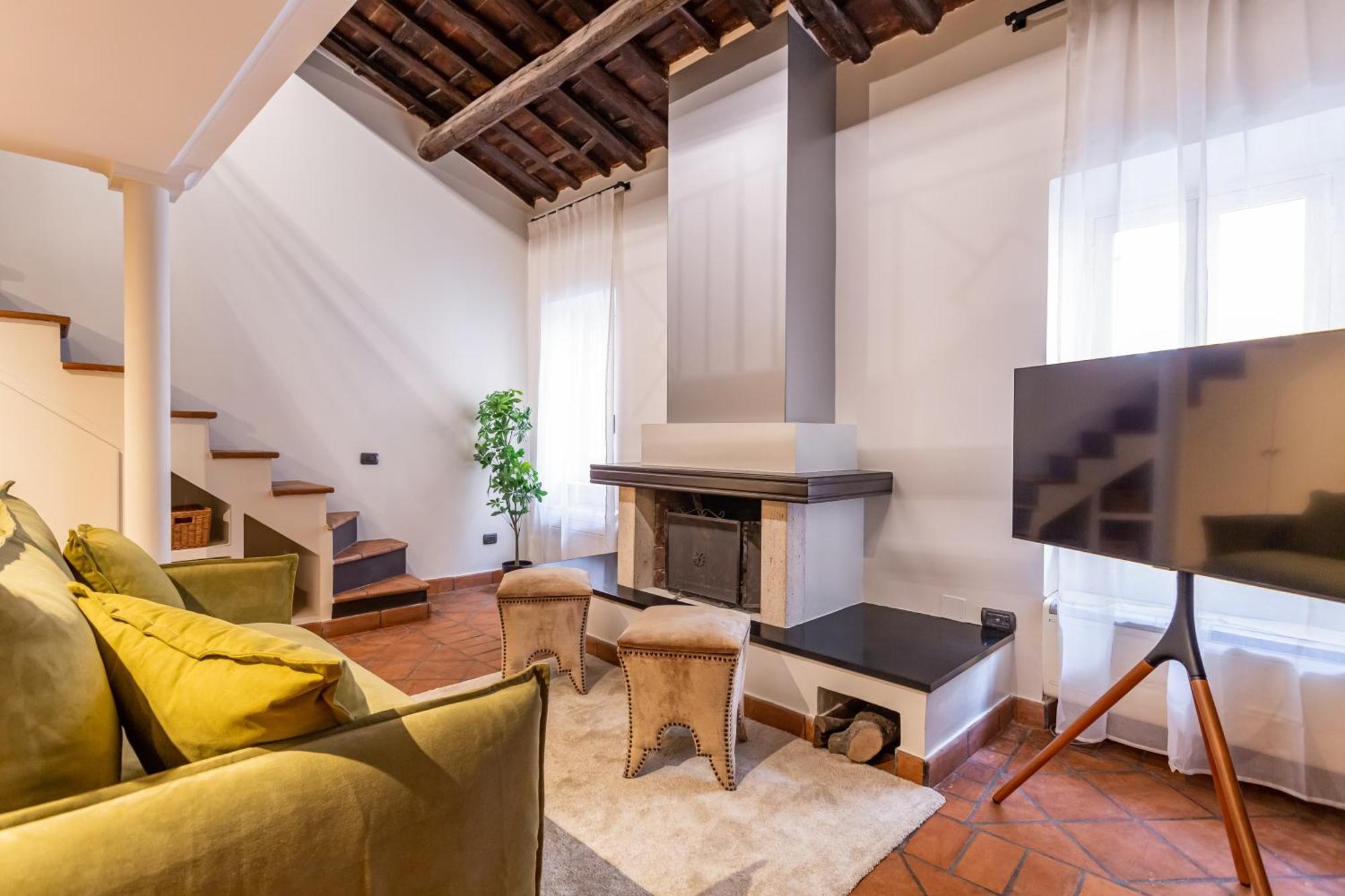 Art House Trastevere Luxury Apartment Рим Екстериор снимка